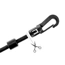 Bungee Shock Cord Snap End Hook Plastic Cord Open Hook For 1/4 " Shock Cords