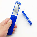 Portable Travel Folding Pocket Beard Comb w/Makeup Mirror for Men's Shaving