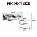 Aluminum Wall Mounted Hair Dryer Rack Organizer Hair Dryer Straightener Hol S3N1