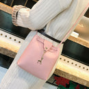 Womens Leather Crossbody Bag Small Deer Pendant Shoulder Bags Purse Messeng T8P1
