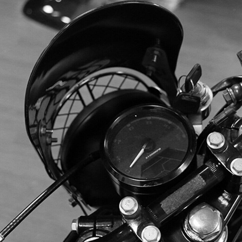 1 Set Black 5-7" Wave Windshield Windscreen Fairing for Suzuki Dirt Bike ATV