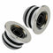3Pcs Guitar Metal Top Hat Tone Tuning Knobs For Fender Gibson Electric Guit
