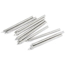 10PCS 6mm 1/4" Carbide Spear Head Tip Drill Bit For Glass Plastic Tile CeramME