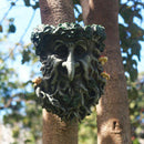 Old Man Tree Face Sculpture Whimsical Tree Hugger Staute Outdoor Garden Decor
