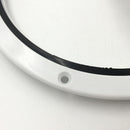 Universal Marine White Screw-in Deck Plate Outside Diameter 260mm / 9.8inch