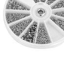 600Pcs Stainless Steel Bolts With Electronics Hex Nuts Screw Assortment Kit set