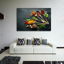 Spoon Spices Canvas Print Painting Picture Wall Art for Home Dinning Room S