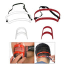 4Pcs Portable Mens Neckline Beard Shaving Template Ruler Shaping Guide Kit
