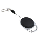 Steel Rope Chain Metal Recoil Retractable Key and Ring Key Chains Anti-loss