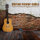 Folk Guitar Bridge Piezo Pickups Cable Acoustic Guitar Soft EQ Pickup Stick