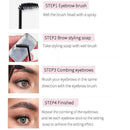 Eyebrow Shaping Soap Long Lasting Eye Brow Makeup Styling Gel Wax with BrushFD