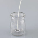 100 pcs Candle Wicks 8" COTTON Core Candle Making Supplies Pretabbed + Stickers