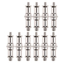 10 x 1/4" to 3/8" Tripod Spigot Stud Monopod Screw Adapter for Light Stand