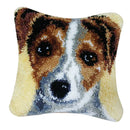 Novelty Dog DIY Latch Hook Kits Cushion Pillow Mat Rug DIY Crafts 43 x 43cm