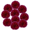 1 Bouquet 10 Head Artificial Silk Daisy Flower Bridal Wedding Party Burgundy
