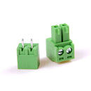 10X 2EDG 2Pin Plug-in Screw Terminal Block Connector 3.81mm Pitch Right Angle JR