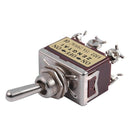 On/Off/On 3 Position DPDT 6 Screw Terminals Toggle Switch AC 250V 15A B7L1