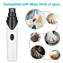 Electric Dog Pet Nail Grinder Cat Nail Claw Paw Toe Clipper Trimmer Grooming Kit