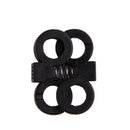 10 PCS EDC Cross Survival Shoelace Buckle Stopper Rope Clip Clamp Cord Lock TOCA