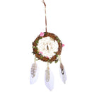 Vine Flower Dream Catcher Wall Hanging Home Car Decor Craft