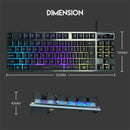 Fantech K613 Professional Usb Game Backlit Keyboard 87-Key Wired Game Keybo
