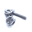 M5 x 20mm Metric Thread Machinery Shoulder Lifting Eye Bolt 5Pcs I3W3