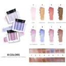 Ucanbe Brand Shimmer Loose Eye Shadow Powder Makeup Pigment Waterproof Glit J5M6