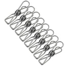 80pcs Stainless Steel Clothes Pins, Utility Clips Hooks Clothesline Clip 2. V2O1