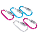 Mini Zinc Alloy Lock Ring Padlock Travel Combination Safety Triple Diy OZ