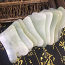 Gua Sha Facial Body Massage Chinese Medicine Natural Jade Board Scraping Tool^^