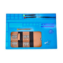 Heat-Resistant Insulation Silicone Soldering Pad Desk Mat Maintenance Platf