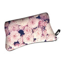 Cute pattern Pouch Travel Case Cosmetic Makeup Bag (Pink roses) F9H8
