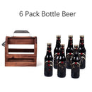 Bar Tool Stainless Steel Beer Bottle Opener Funny Wooden Wine Baskets Beer