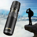 Portable Outdoor Hiking Camping Hunting Monocular Telescope 10-30x25 BAK4 Zoom