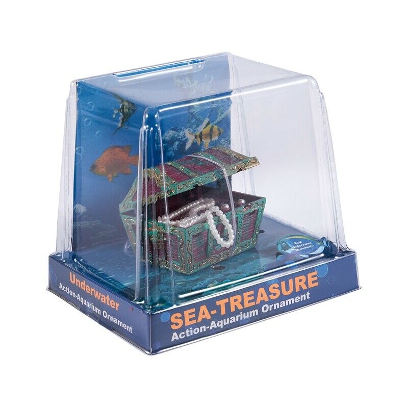 Aquarium Decoration Treasure chest Treasure chest Pirate chest Chest with a
