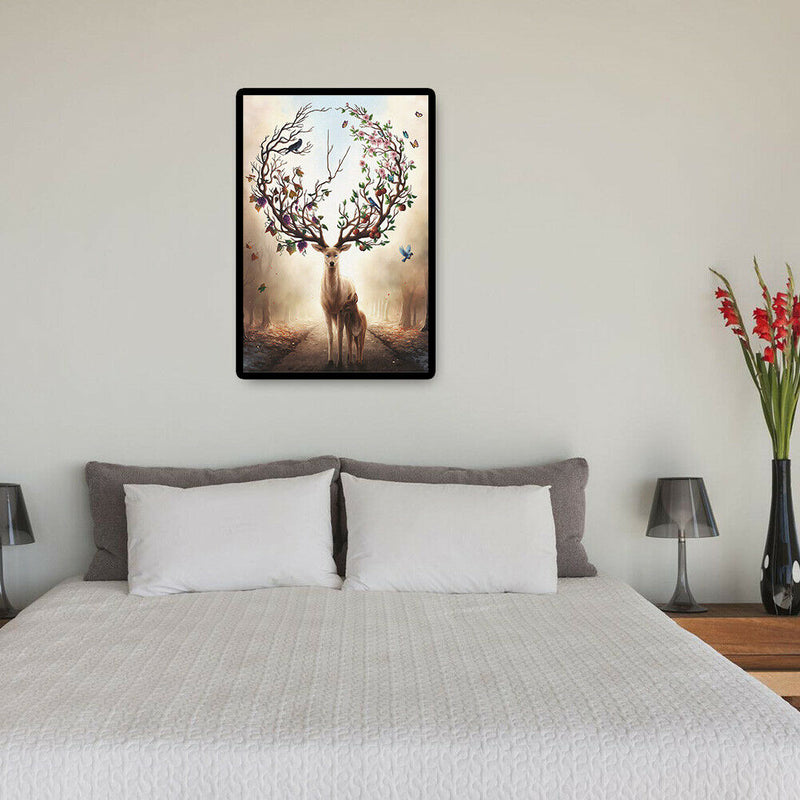 1000pcs Painting Puzzle DIY Paper Jigsaw Educational Toys (D Warm Elk)