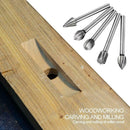 20pcs/set High Speed Steel Wood Engraving CNC Router Bit Milling Cutter Tool