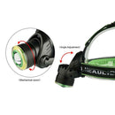 USB Charging 4 Modes XML T6+COB LED Headlight Outdoor Fishing Head Lamp
