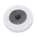 10 + 1 Bracket 2 Inch Compression Wool Felt Disc Polishing Pad Wheel For Dr