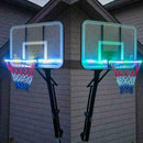1PC Basketball Rim LED Solar Light Playing Night Light Home Boys Decor H4P4