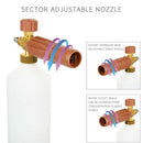 Foam Cannon Snow Foam Lance Pressure Washer,1/4 Inch Quick Connector Foam B