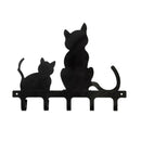 Black Design Iron Hook Decorative Metal Wall-Mounted Hook Hat Coat Clothes