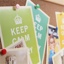 30pcs Round Push Pins Round Head Thumbtack For Board Map Office School Decor