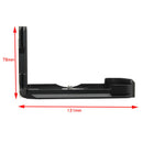 For EOSM50 Vertical Quick Release L Plate/Bracket Holder Hand Grip Base Han W3G9