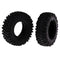 2pcs/set Left Rubber Tyre Tires for WLtoys 12428 A B C RC Cars Replacement