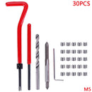 30PCS M5 Metric Thread Repair Insert Coil Helicoil For for Automotive Repair
