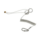 Fishing Lanyard Tool/Pole Safety Coil Lanyard Retractable Steel Wire for Boating