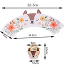 12pcs Woodland Animal Fox Cupcake Topper Wrappers Fiesta Birthday Party Suppl BX