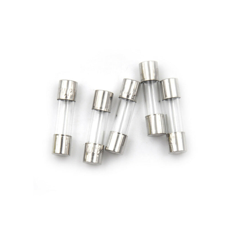 100Pcs/Box 5*20mm 1A 250V Fuses 1 Amp Glass Tube Fast-Blow Fuse  Nw