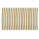 Pack/21pcs Brass Fretwires Fretboard Fret Wire Golden Replacement for 41inch